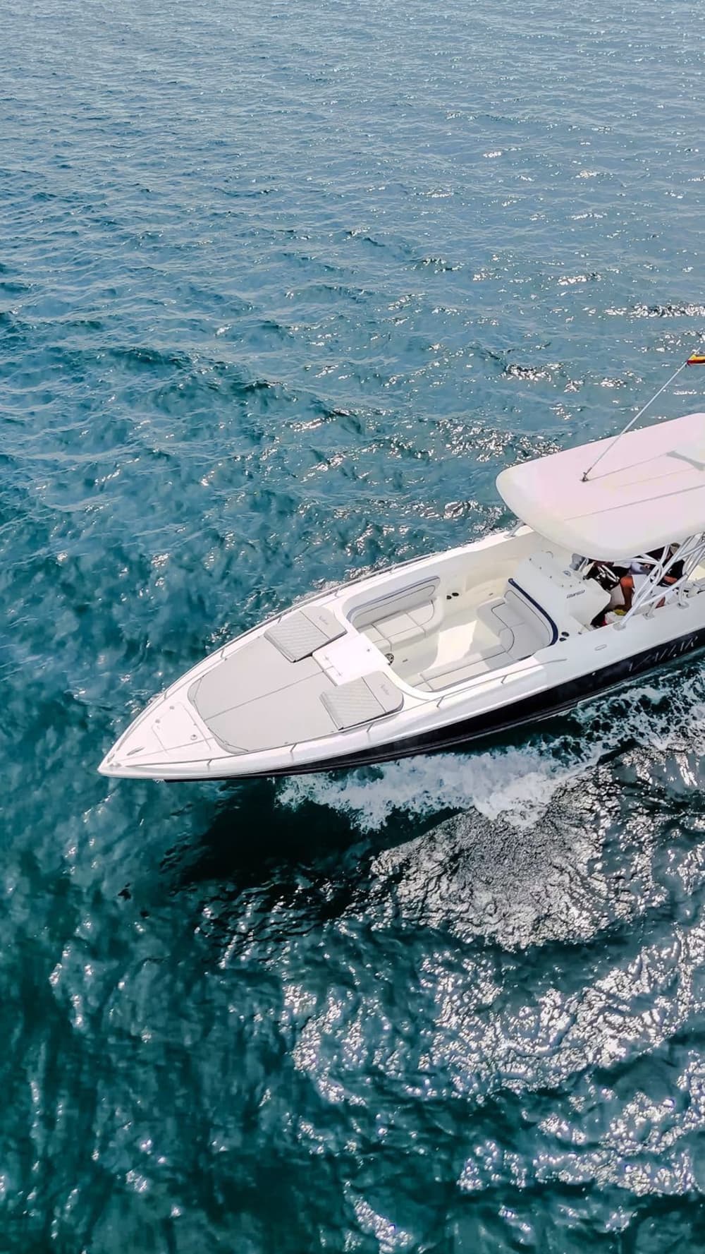 Sunset Caribe VIP: 2-timmars privat rundtur på Bravo 38