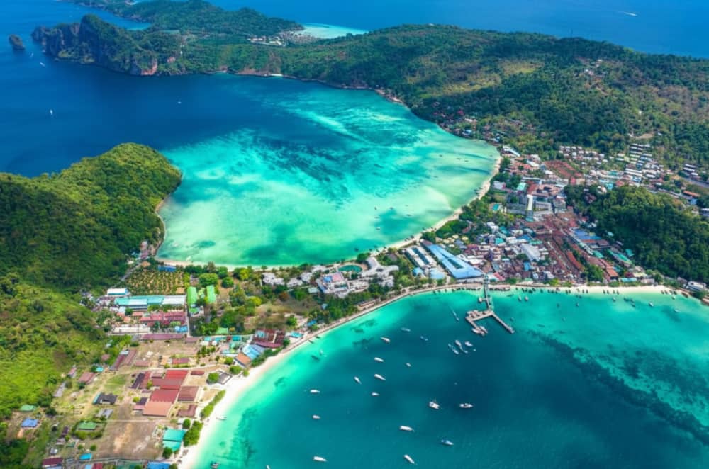 Descubrimiento de Phi Phi Don y la isla Lay