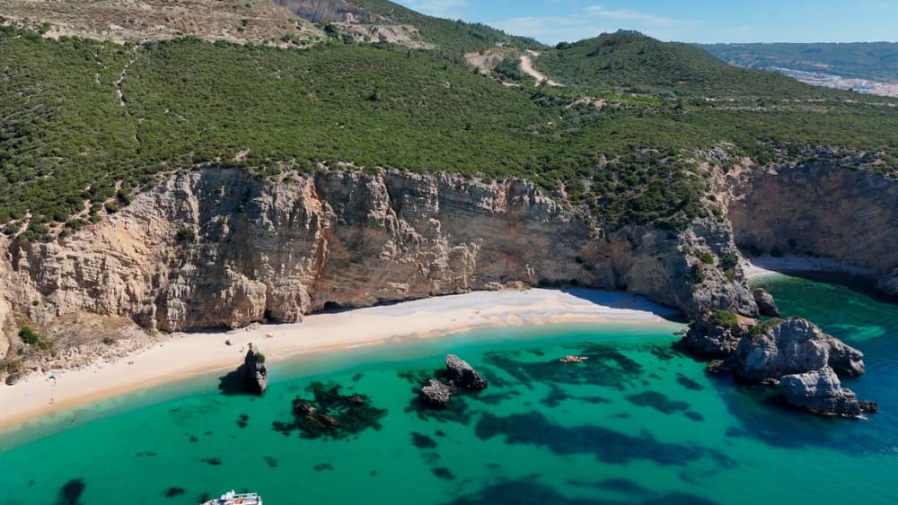 Tour in barca premium di Arrábida e Tróia