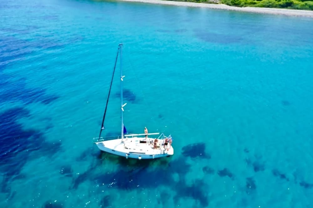 Tour in barca a vela a Zante
