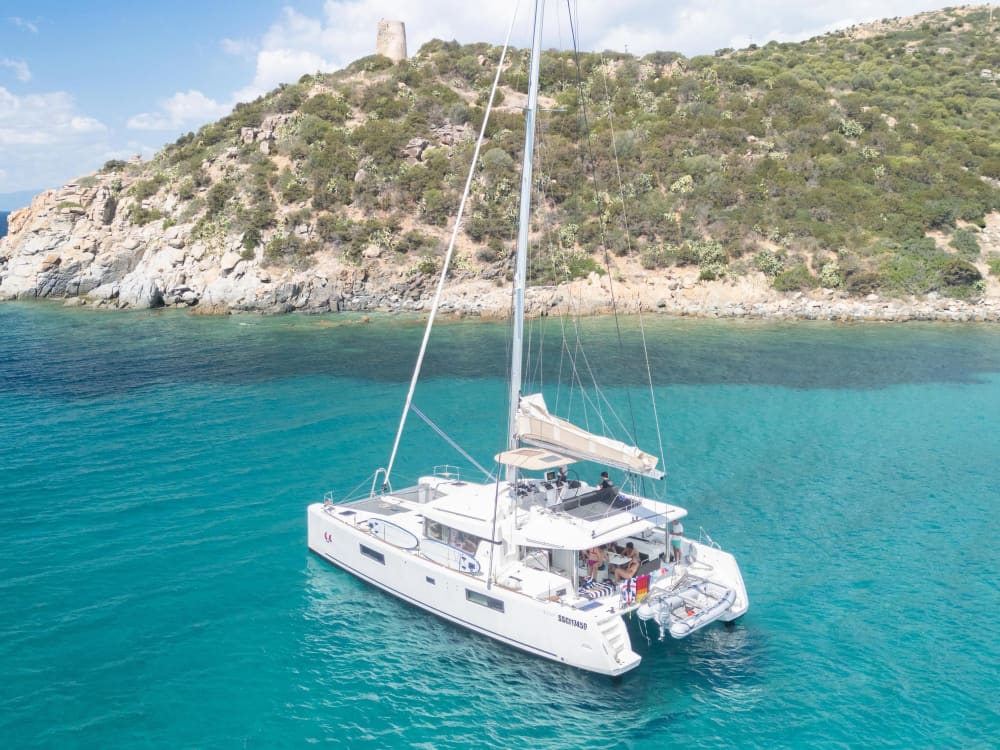 Golfo di Cagliari Full Day in Catamarano