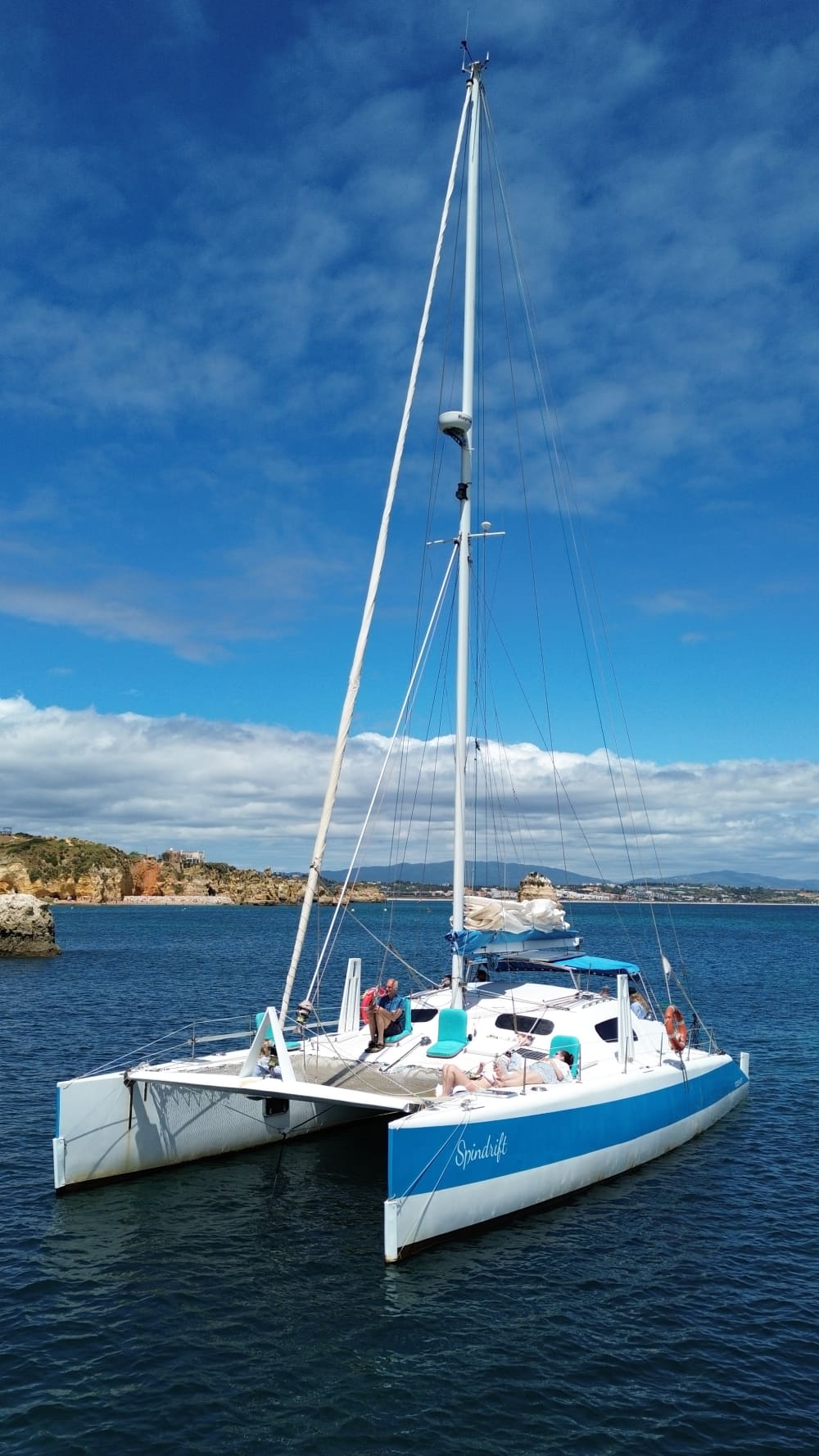Prywatny katamaran żaglowy w Algarve 3,5 godziny