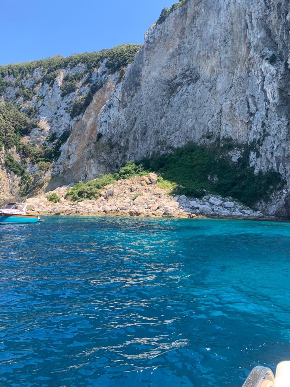 Der Zauber von Capri vom Meer aus