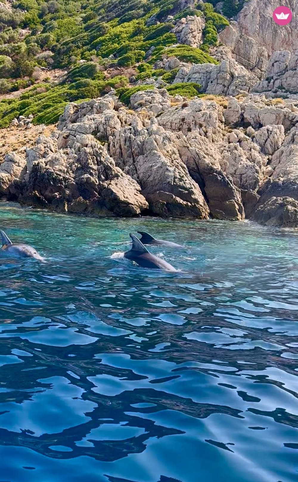 De essentie van Gallura per boot