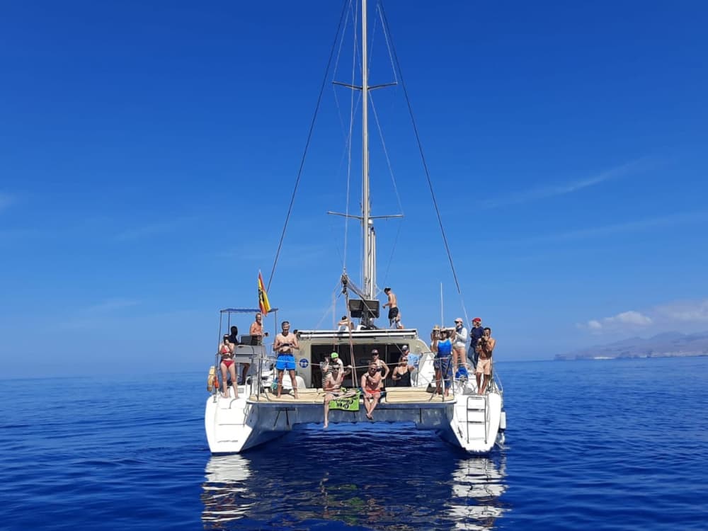 Круиз на катамаране по системе «все включено» на Гран-Канарии | До 50 человек