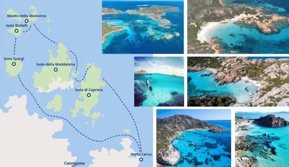 Disfrute de medio día en el archipiélago de La Maddalena