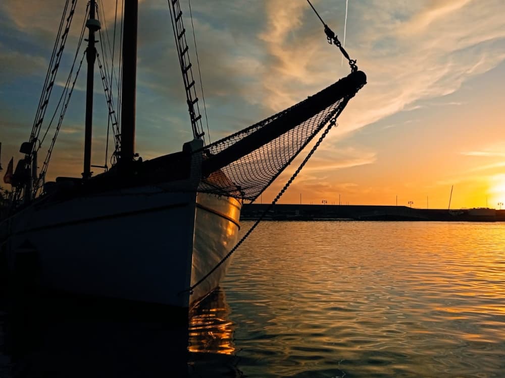 4 heures de navigation traditionnelle à bord d'une goélette historique