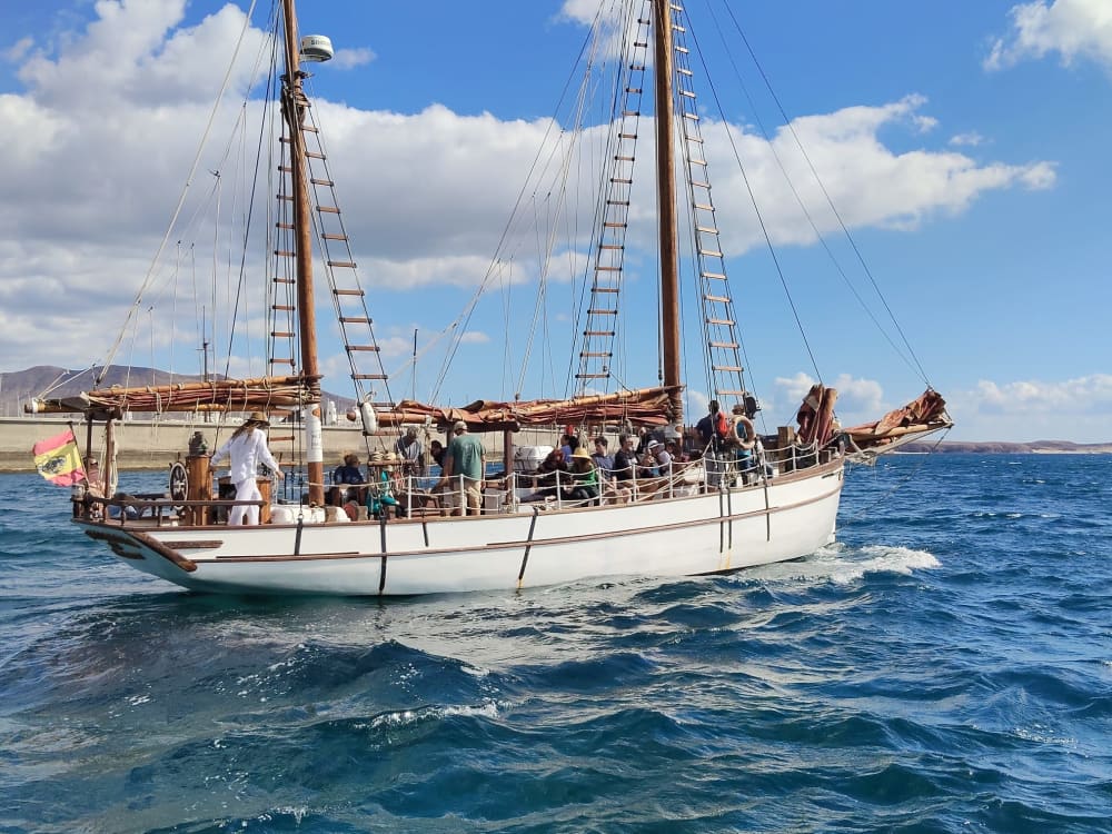 4 heures de navigation traditionnelle à bord d'une goélette historique