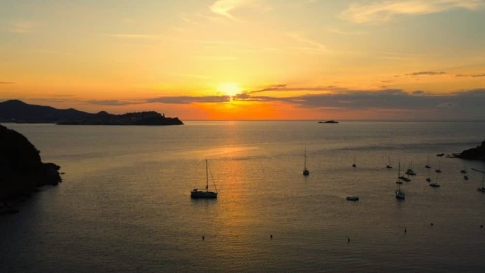 Momenti al tramonto all'Elba
