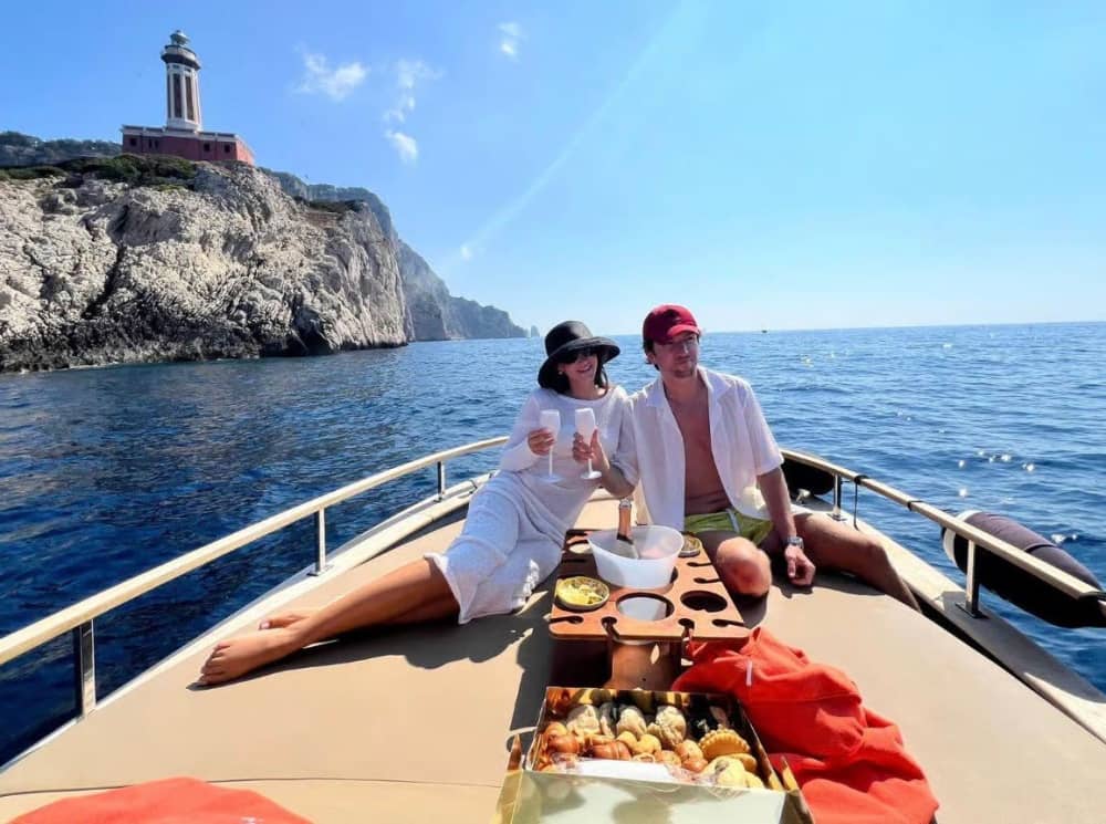 Experiência de barco na Costa Amalfitana