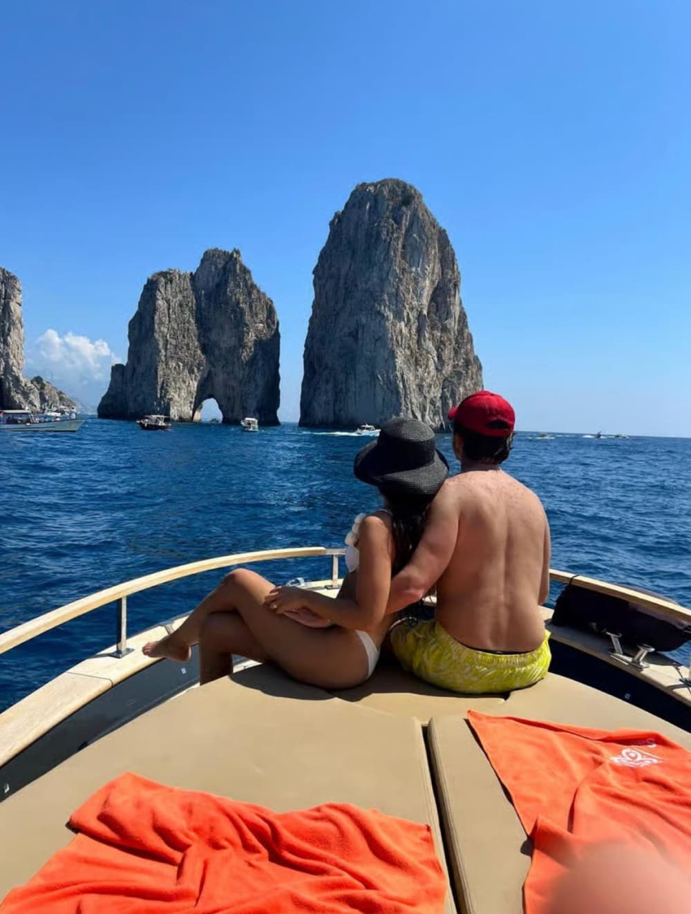 Experiência de barco na Costa Amalfitana