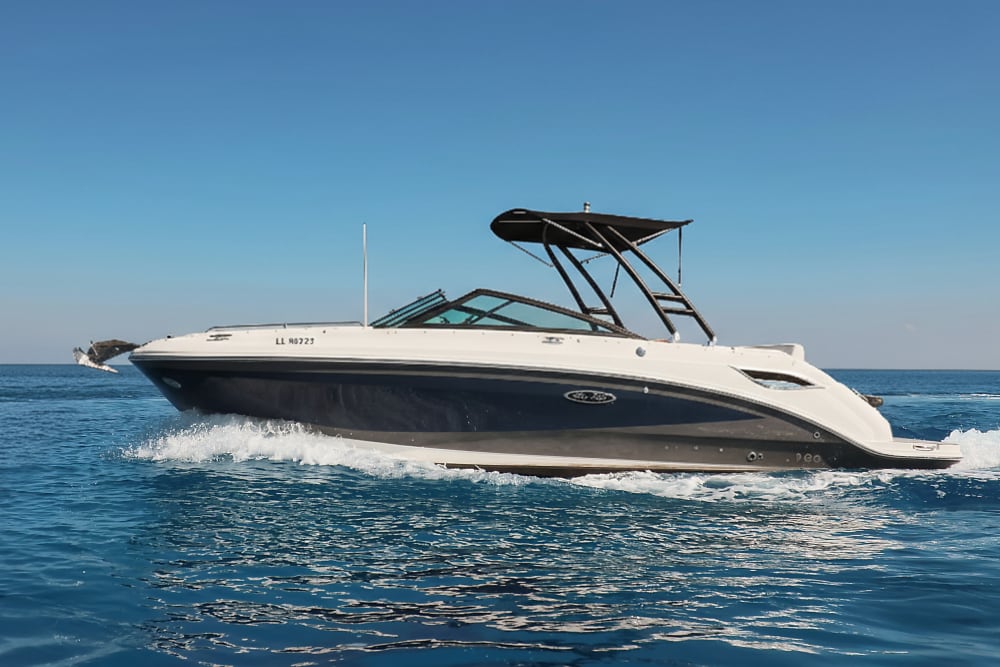 Idealny półdniowy rejs po Blue Lagoon z Sea Ray 250 SDX