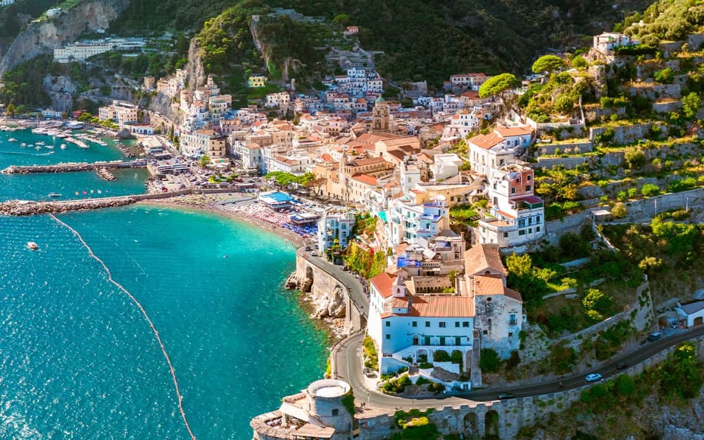 Costiera Amalfitana dal Mare