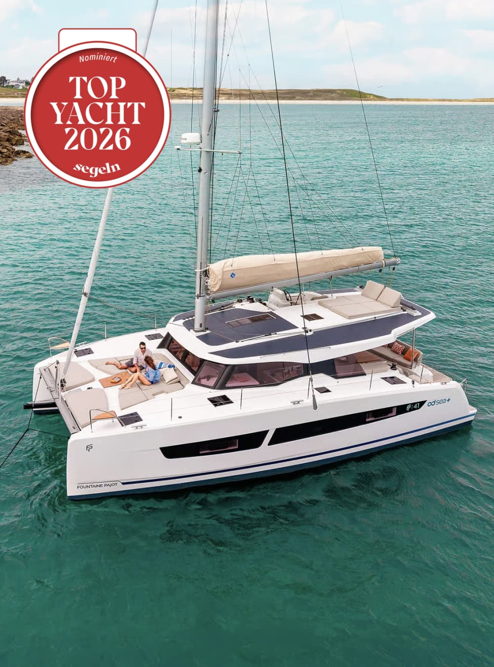 Five-hour luxury private cruise at the magical sunset of Nafplio with catamaran Marta