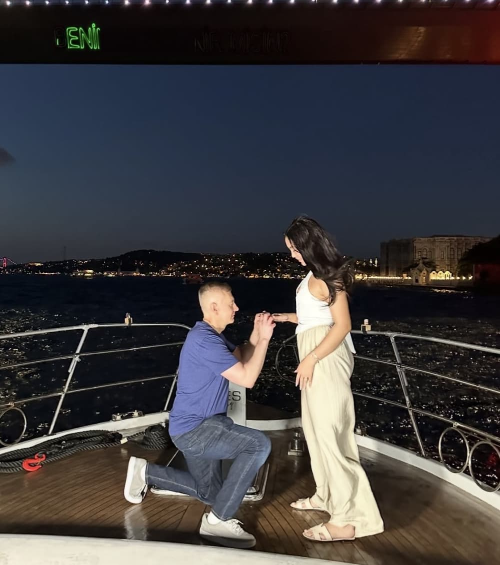 Luxury Yacht Marriage Proposal in Istanbul 💍