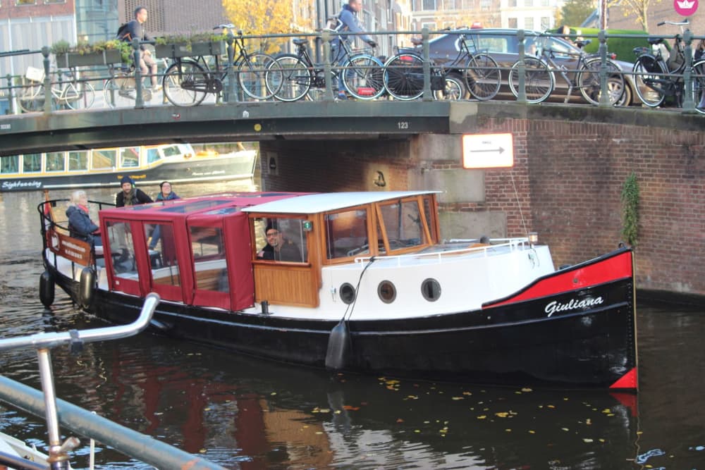 Tour privato di 2 ore sui canali di Amsterdam