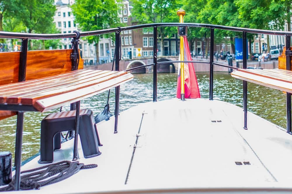 Tour privato di 2 ore sui canali di Amsterdam