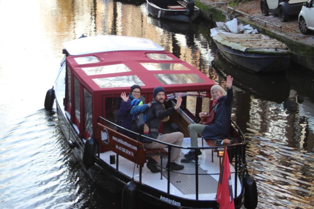 Tour privato di 3 ore sui canali di Amsterdam