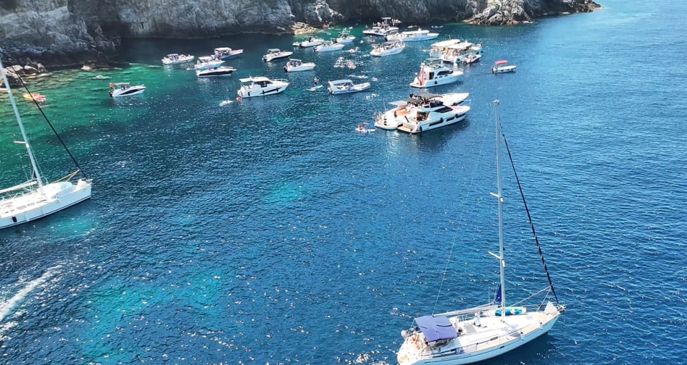 Full day Private boat tour from Dubrovnik to the Elaphity Islands – Kolocep & Blue Cave & Sunj Beach & Lopud