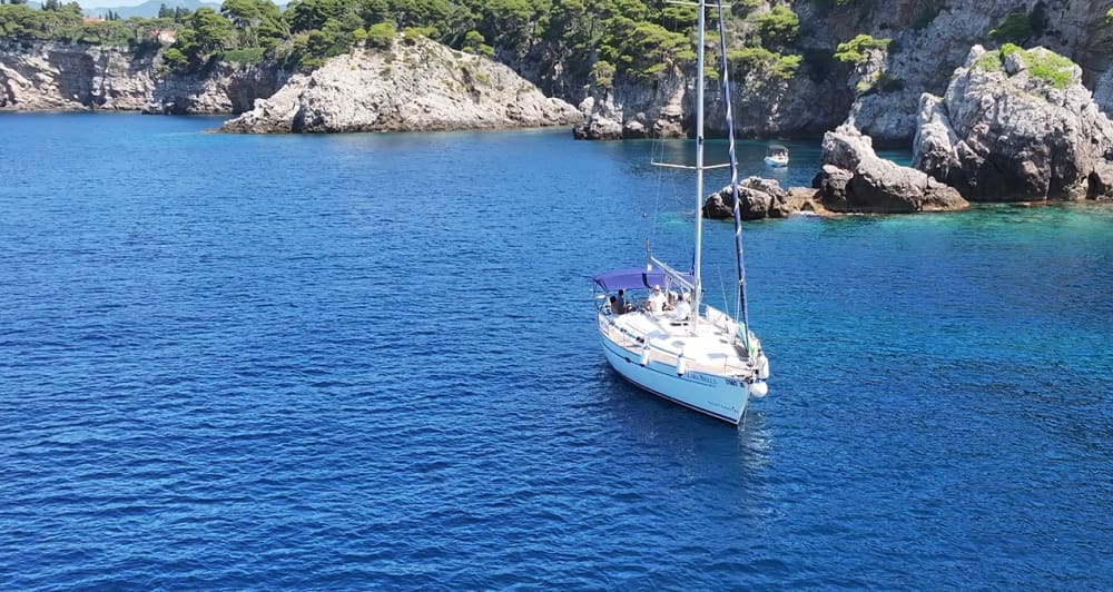 Full day Private boat tour from Dubrovnik to the Elaphity Islands – Kolocep & Blue Cave & Sunj Beach & Lopud