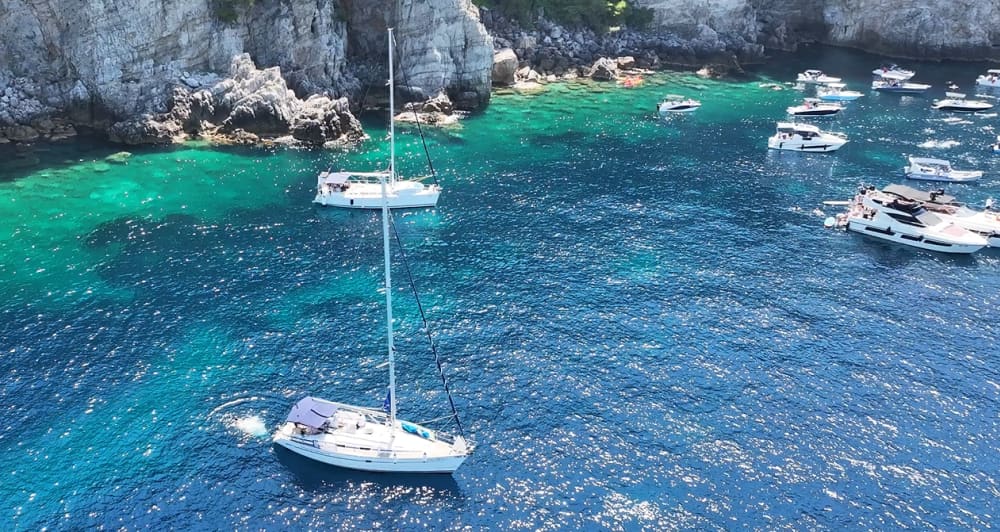 Half Day Elaphity Islands Private boat tour : Kolocep&Blue Cave&Lopud