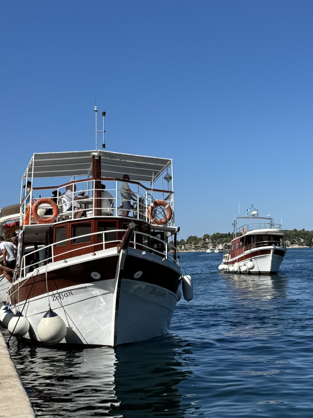 Escapade privée en mer Adriatique à bord d'un bateau traditionnel en bois