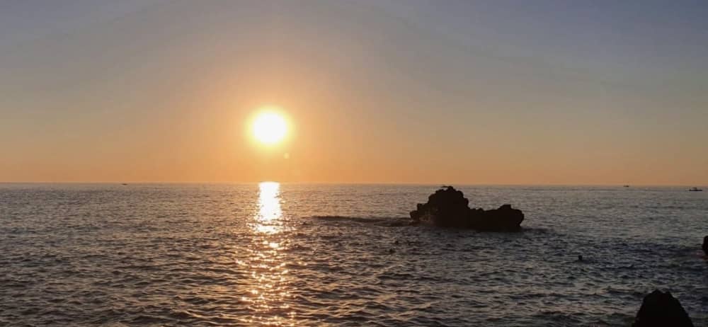 Sunset Escape at Sea