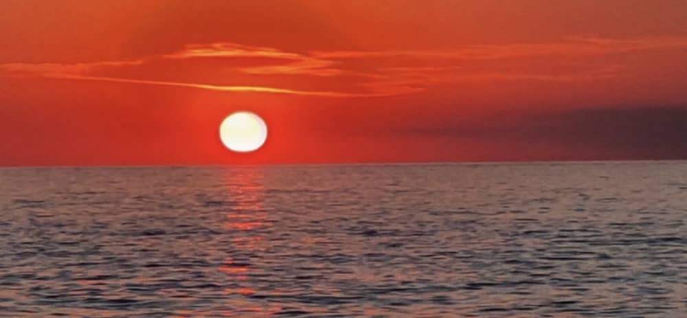 Sunset Escape at Sea