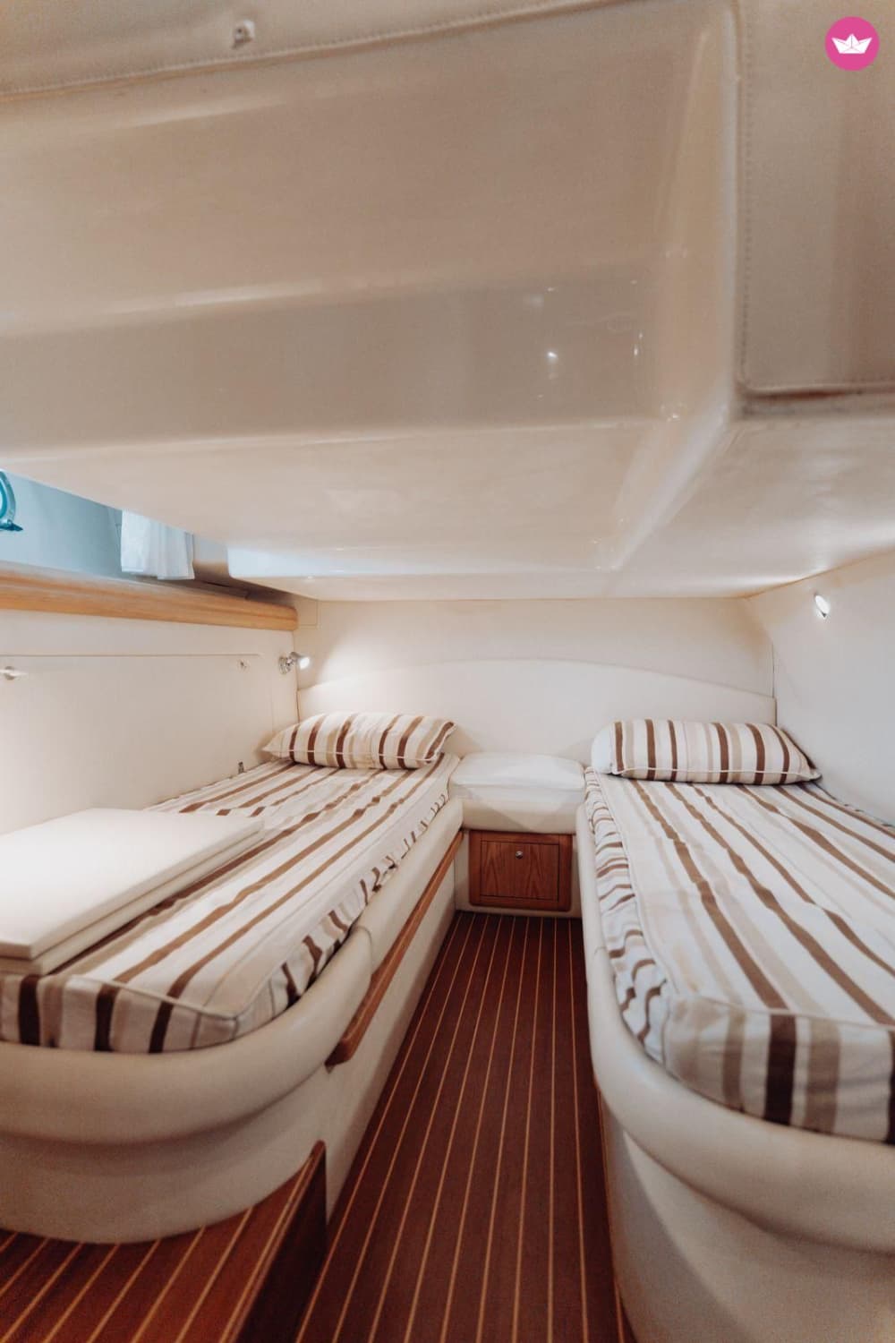 A magia de Capri vista do mar.