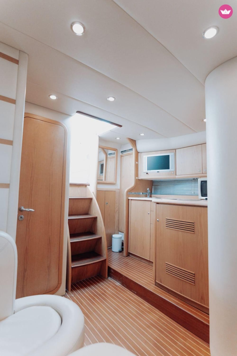 A magia de Capri vista do mar.