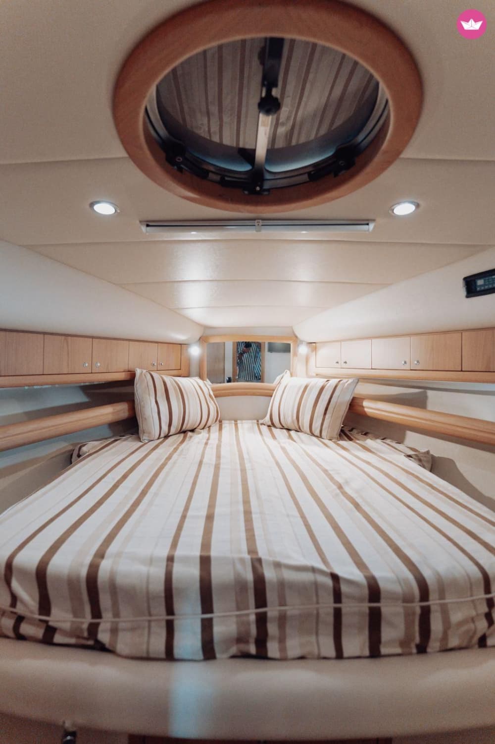 A magia de Capri vista do mar.