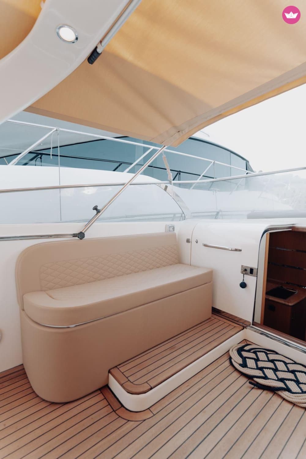 A magia de Capri vista do mar.