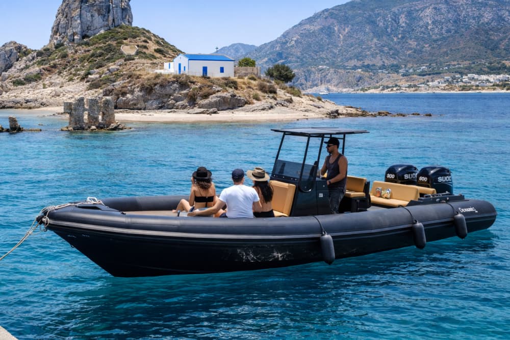 Kos: Privéboottocht met zwemstops vanuit de haven van Kefalos