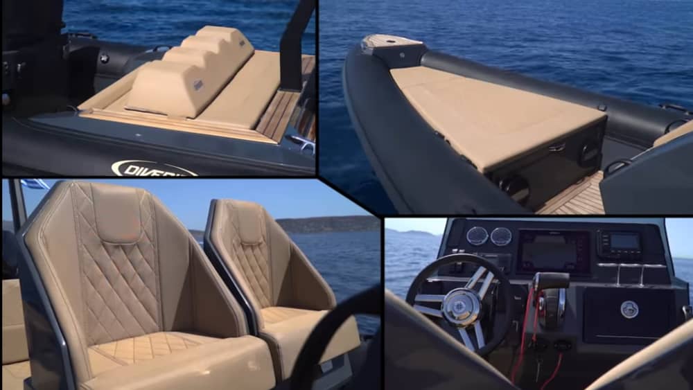 Explorez les îles voisines des Cyclades – Aventure d'une journée complète en DiveRIB 780