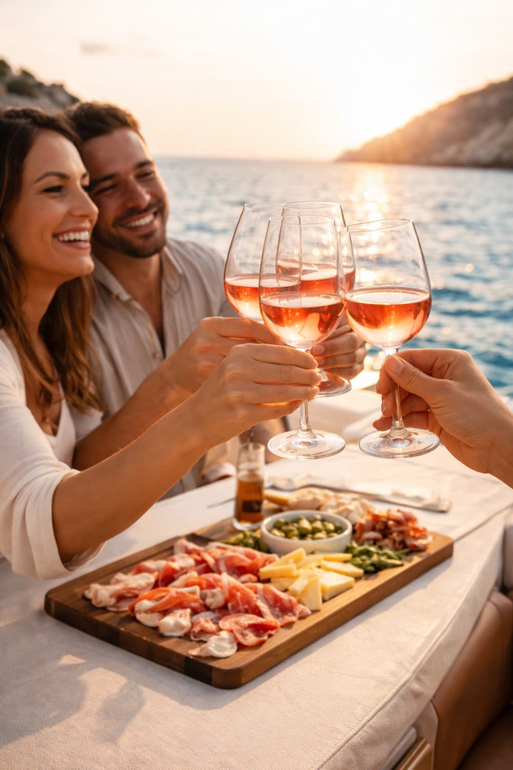 Sunset Wine Tasting  on board Premium Lifestyle Charter