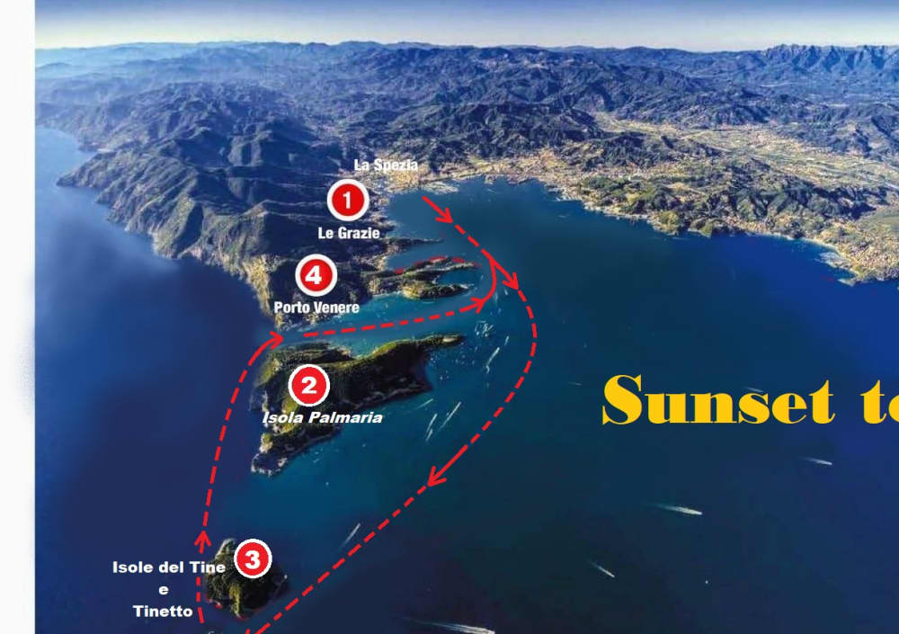Excursión al atardecer en el Golfo dei Poeti