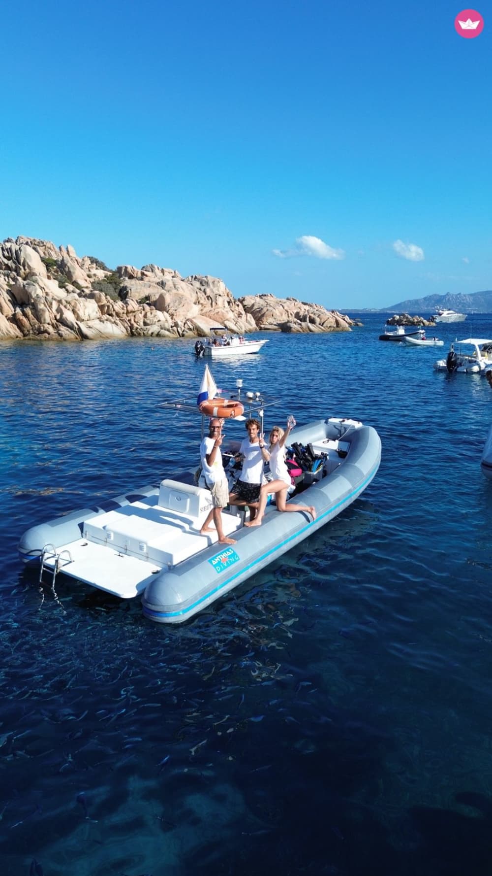 Experiencia de snorkel para todos en el archipiélago de La Maddalena.