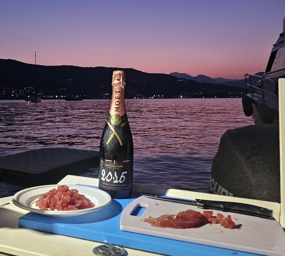 Boat tour with aperitif in Liguria