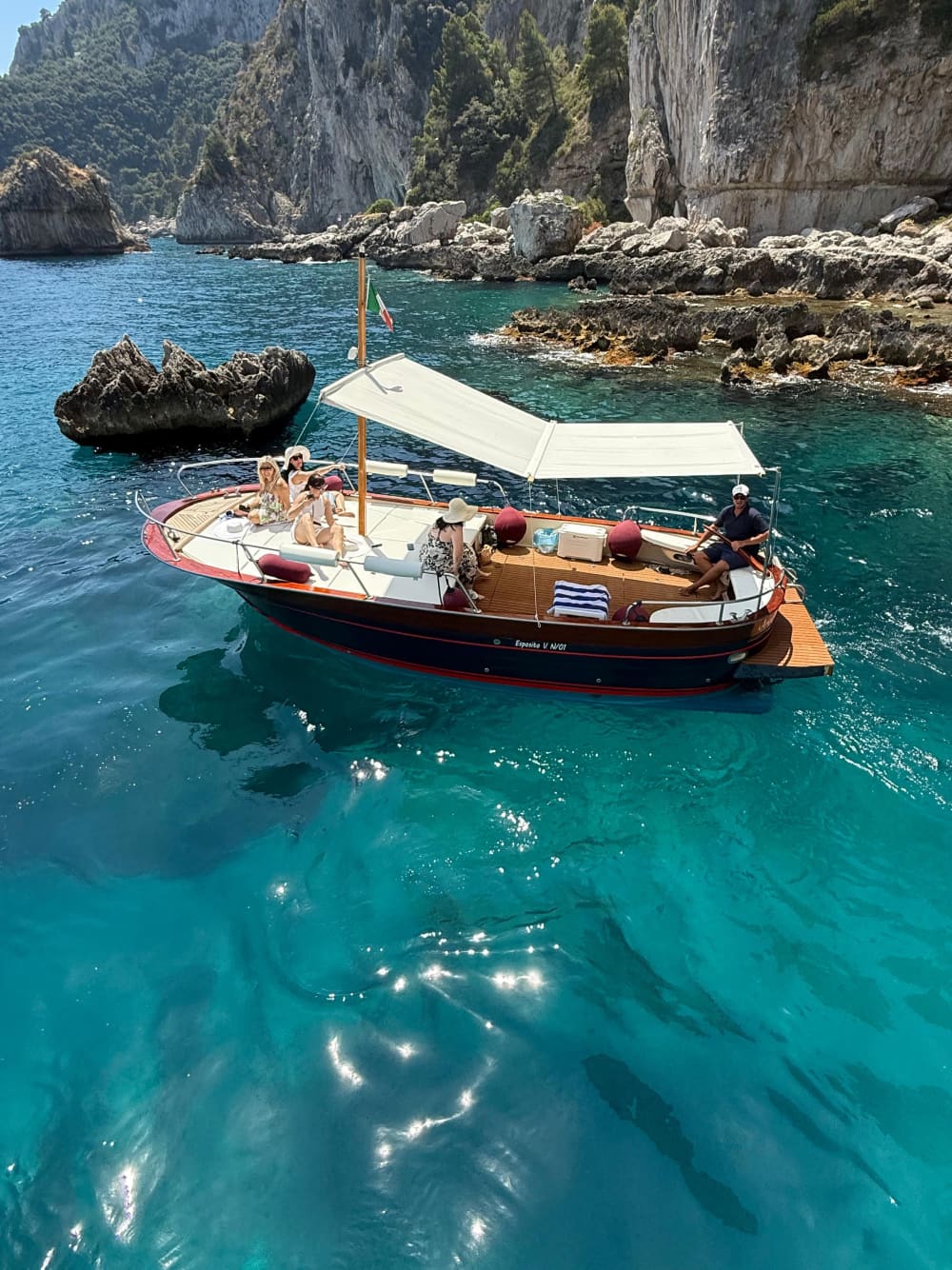 HalfDay Tour Capri + SUP (Stand Up Paddle)