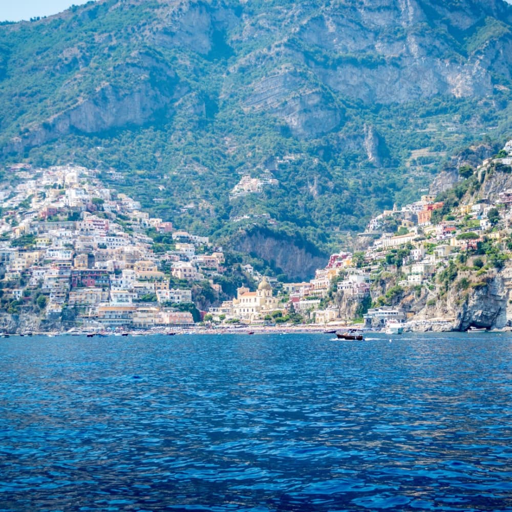 Amalfi Coast: Positano and Amalfi from the Sea