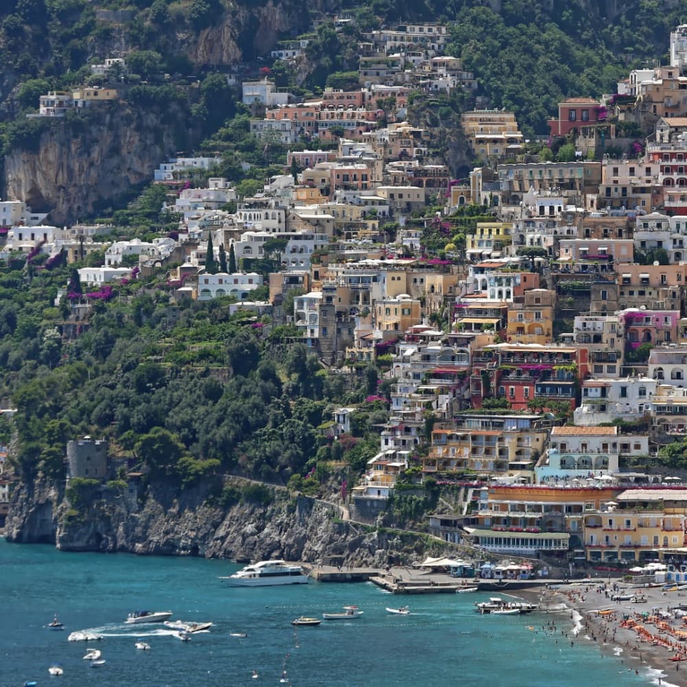 Amalfi Coast: Positano and Amalfi from the Sea