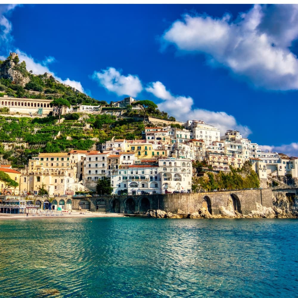 Amalfi Coast: Positano and Amalfi from the Sea