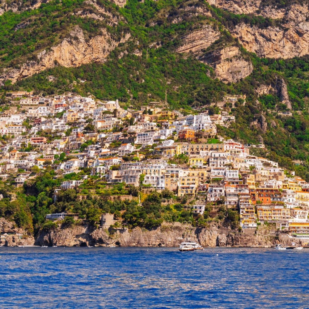 Amalfi Coast: Positano and Amalfi from the Sea