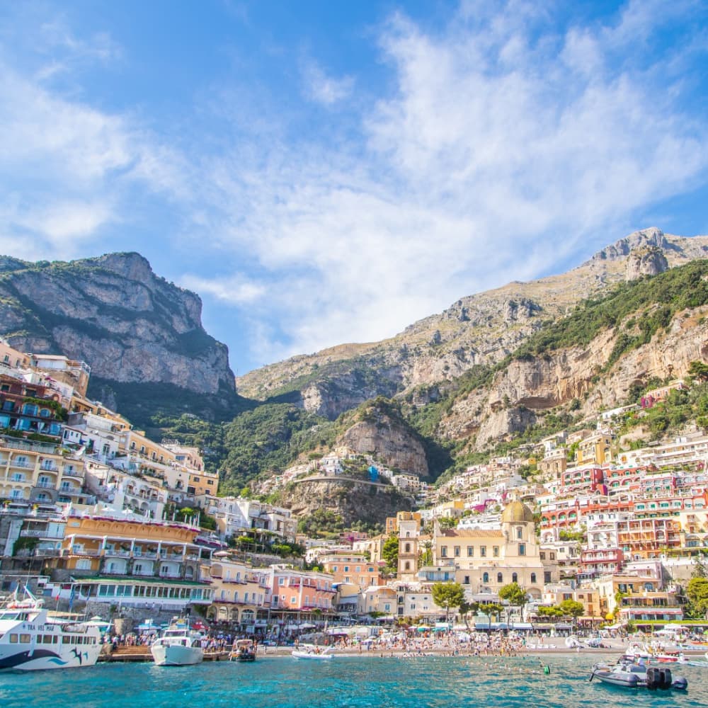 Amalfi Coast: Positano and Amalfi from the Sea