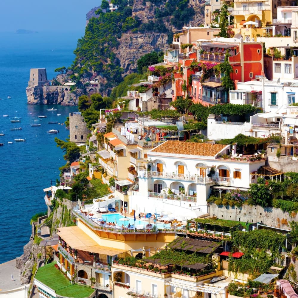 Amalfi Coast: Positano and Amalfi from the Sea
