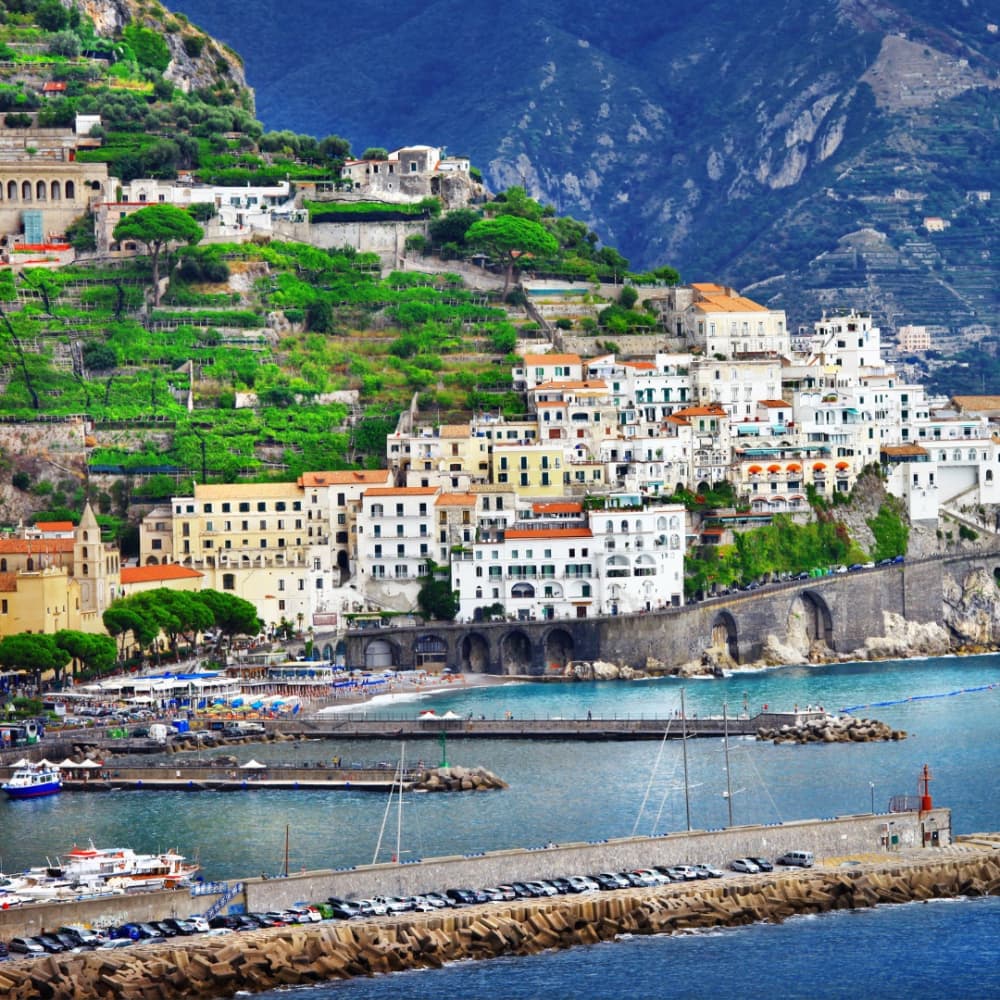 Amalfi Coast: Positano and Amalfi from the Sea