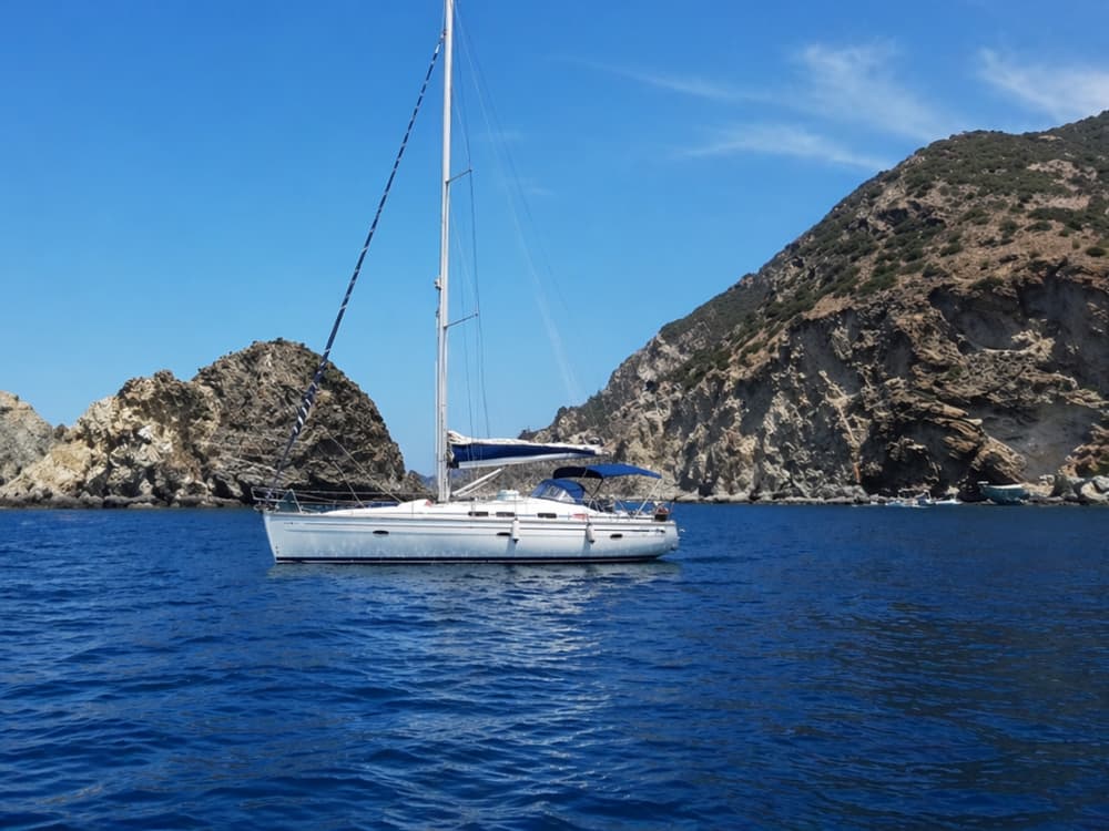 Sonnenuntergangsabenteuer im Golf der Dichter auf einem Segelboot