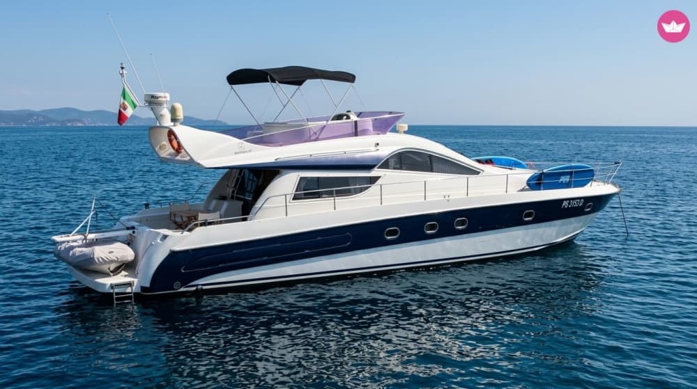 Premium Yacht Day from Juan Gulf | Raffaelli Maestrale 52