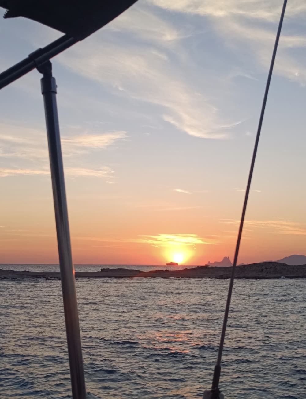 Sunset in the Mediterranean