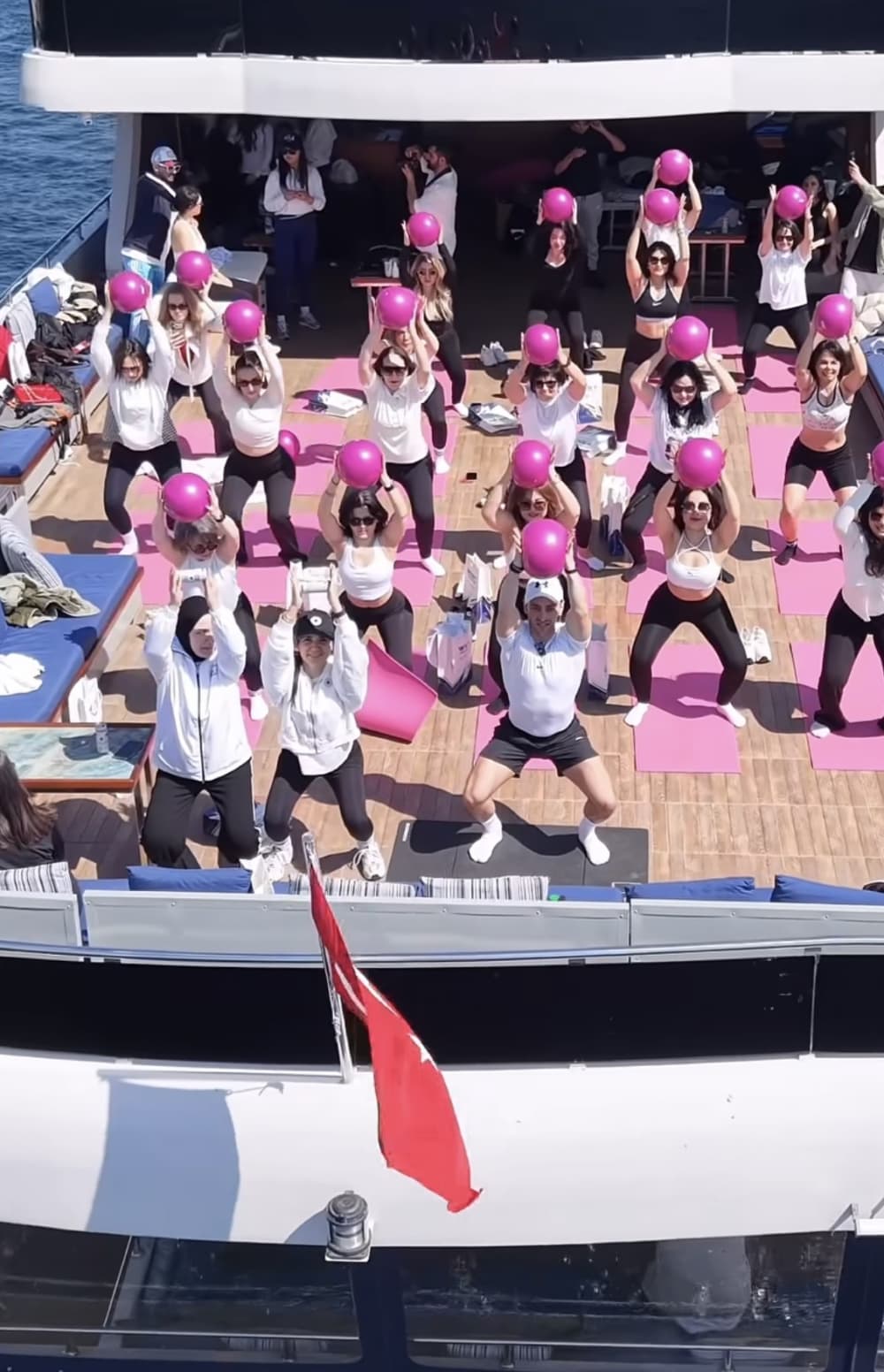 Luxury Fitness Yacht Experience in Istanbul